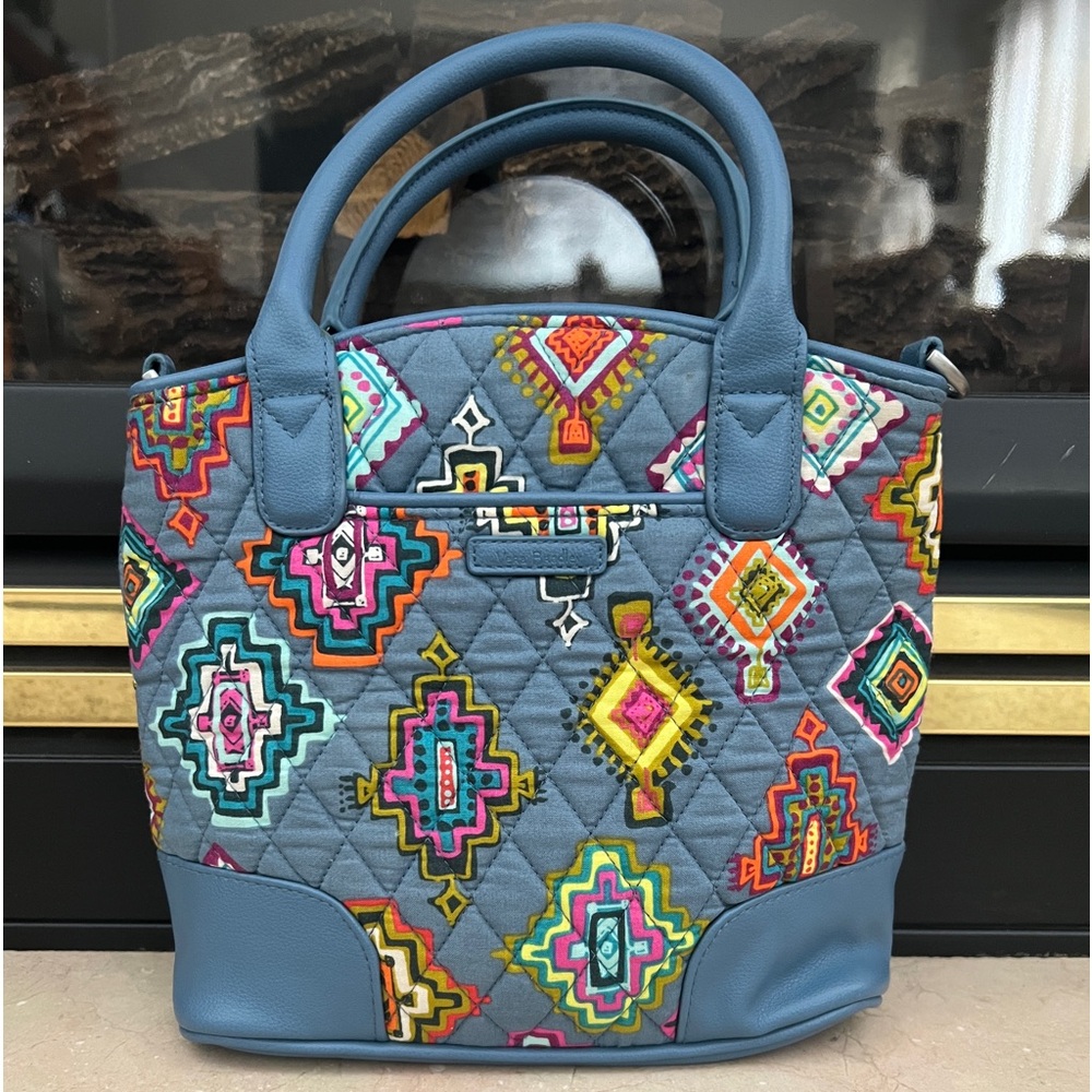 Vera Bradley‎ Day Off Painted Medallions Satchel NWOT